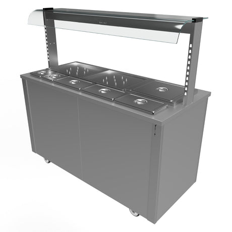 Moffat VC4CS Versicarte Pro Carvery Station with Curved Glass Gantry