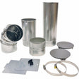 Whirlpool Vent Kit 4 Inch Rigid Aluminium - C00325612