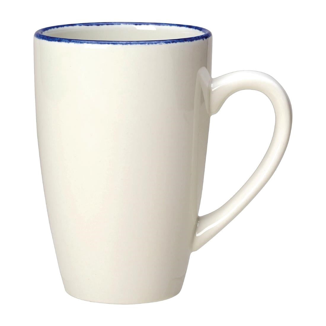 Steelite Blue Dapple Mugs Quench 10oz 285ml (24 Pack)