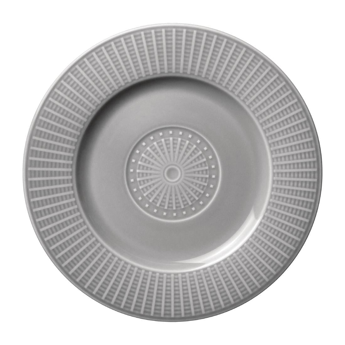 Steelite Willow Mist Gourmet Accent Plates Grey 185mm (12 Pack)