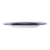 Steelite Willow Azure Gourmet Plates Large Well Blue 285mm (6 Pack)