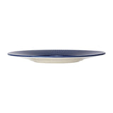Steelite Willow Azure Gourmet Plates Medium Well Blue 285mm (6 Pack)