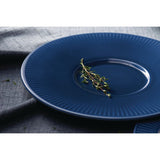 Steelite Willow Azure Gourmet Plates Medium Well Blue 285mm (6 Pack)