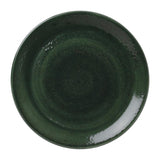 Steelite Vesuvius Coupe Plates Burnt Emerald 300mm (12 Pack)