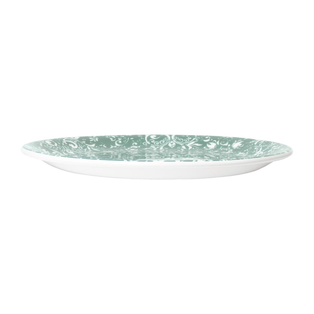Steelite Ink Coupe Plates Legacy Teal 203mm (12 Pack)