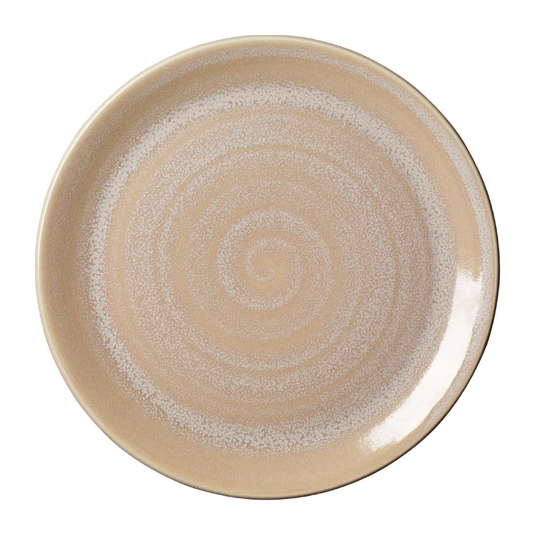 Steelite Revolution Sandstone Plates Coupe 280mm (12 Pack)