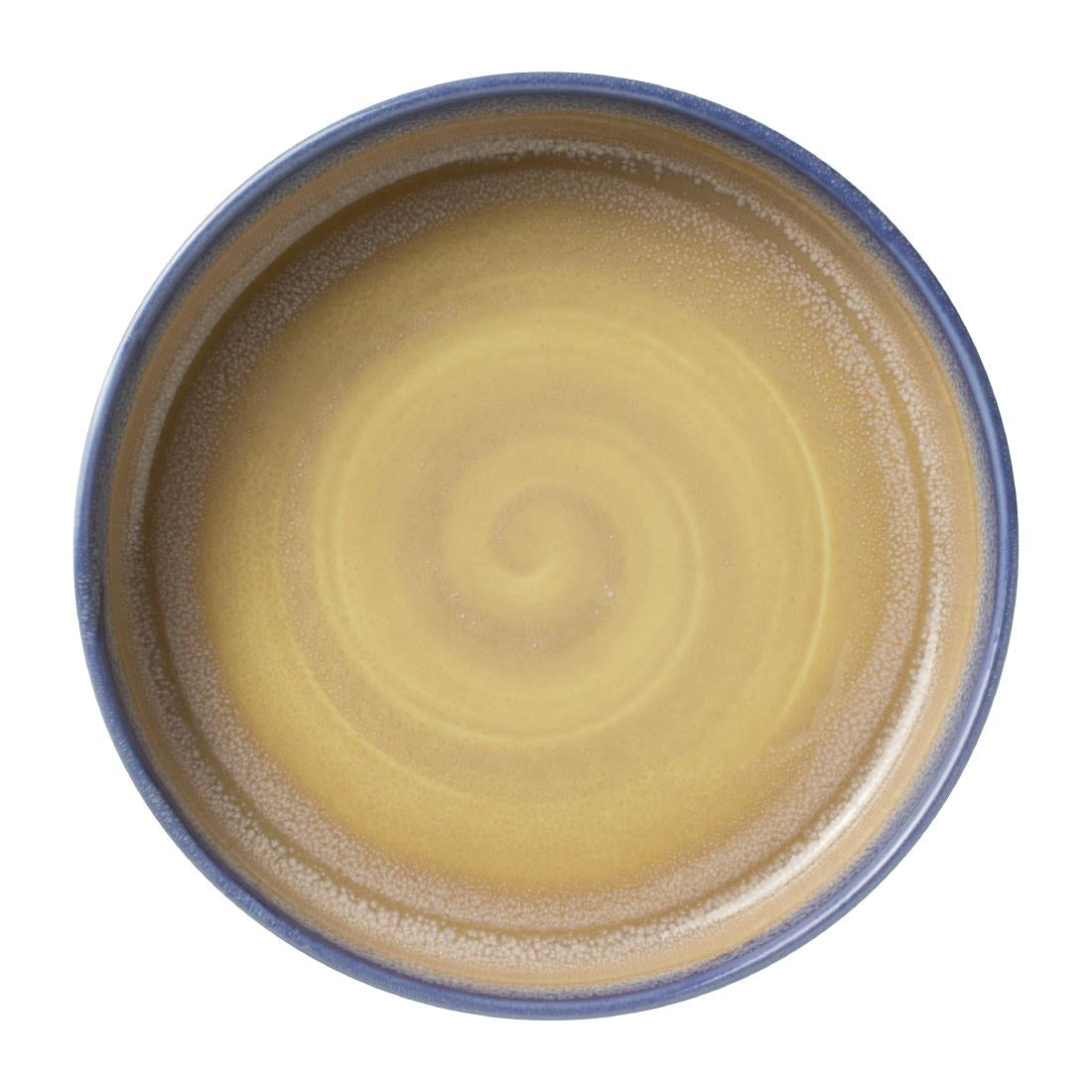 Steelite Aurora Revolution Bluestone Round Stacking Trays 202mm (12 Pack)