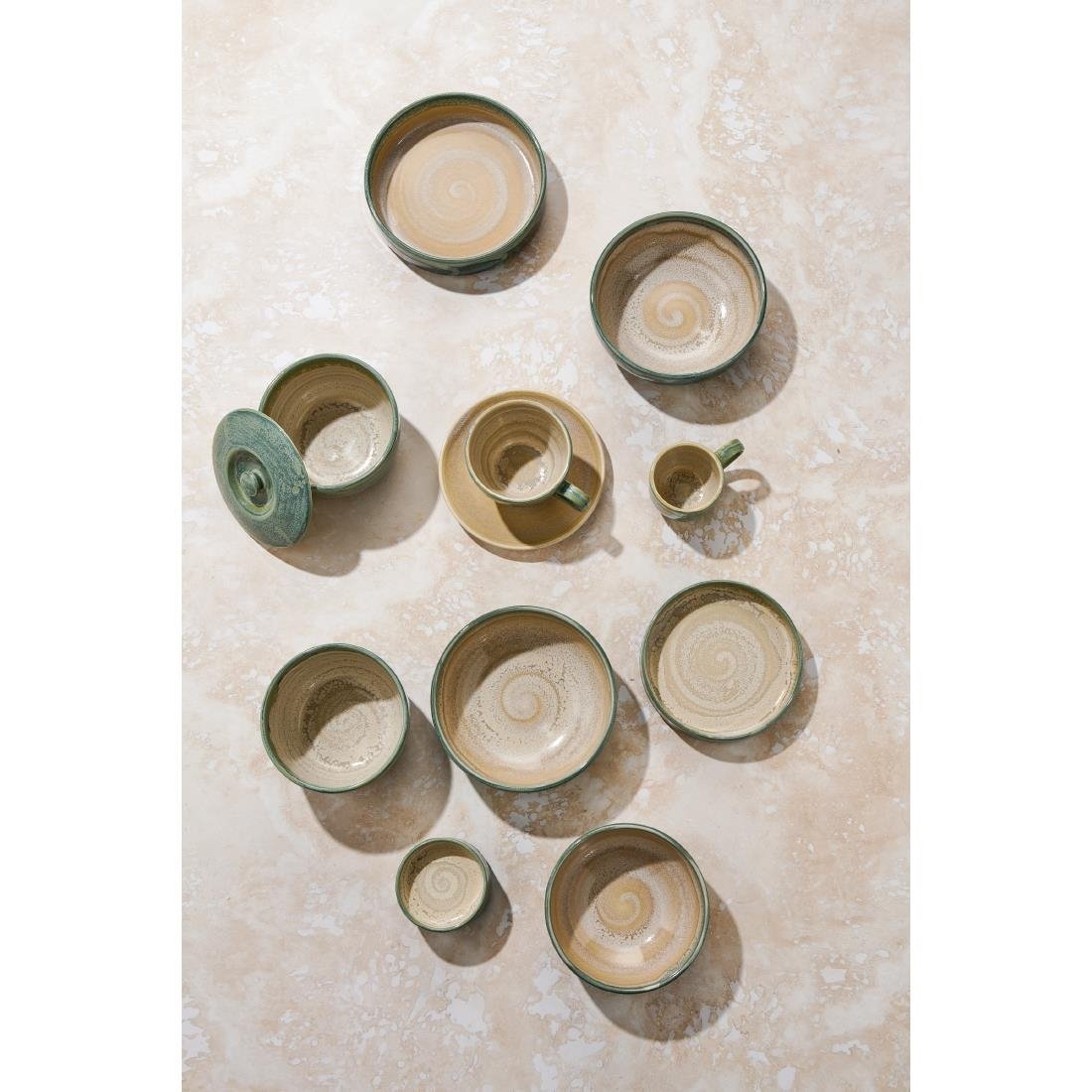 Steelite Aurora Revolution Jade Mugs City 285ml (12 Pack)