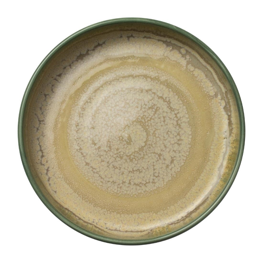Steelite Aurora Revolution Jade Round Stacking Trays 135mm (12 Pack)