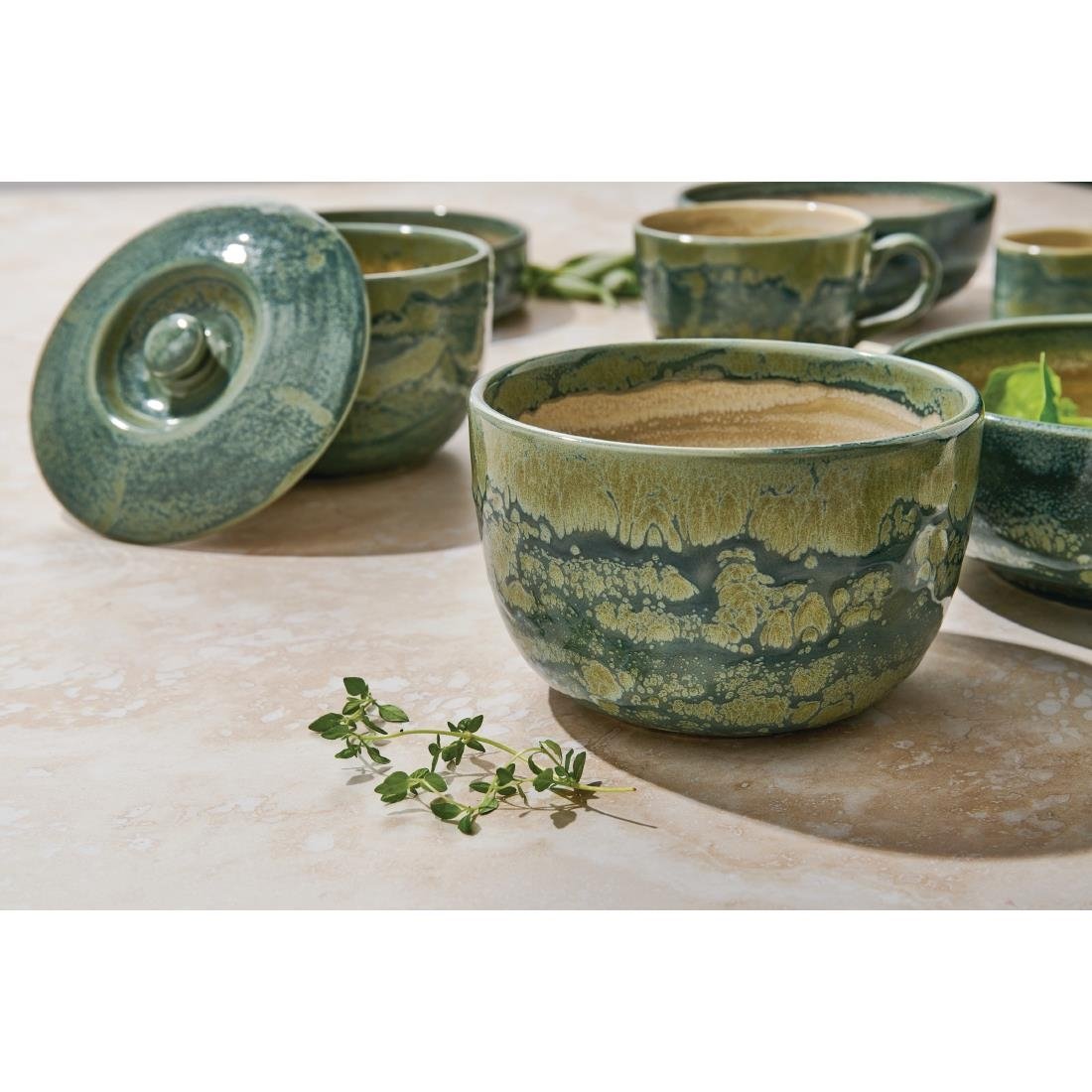 Steelite Aurora Revolution Jade Bowls 135mm (12 Pack)