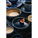 Steelite Aurora Vesuvius Round Stacking Trays Lapis 135mm (12 Pack)