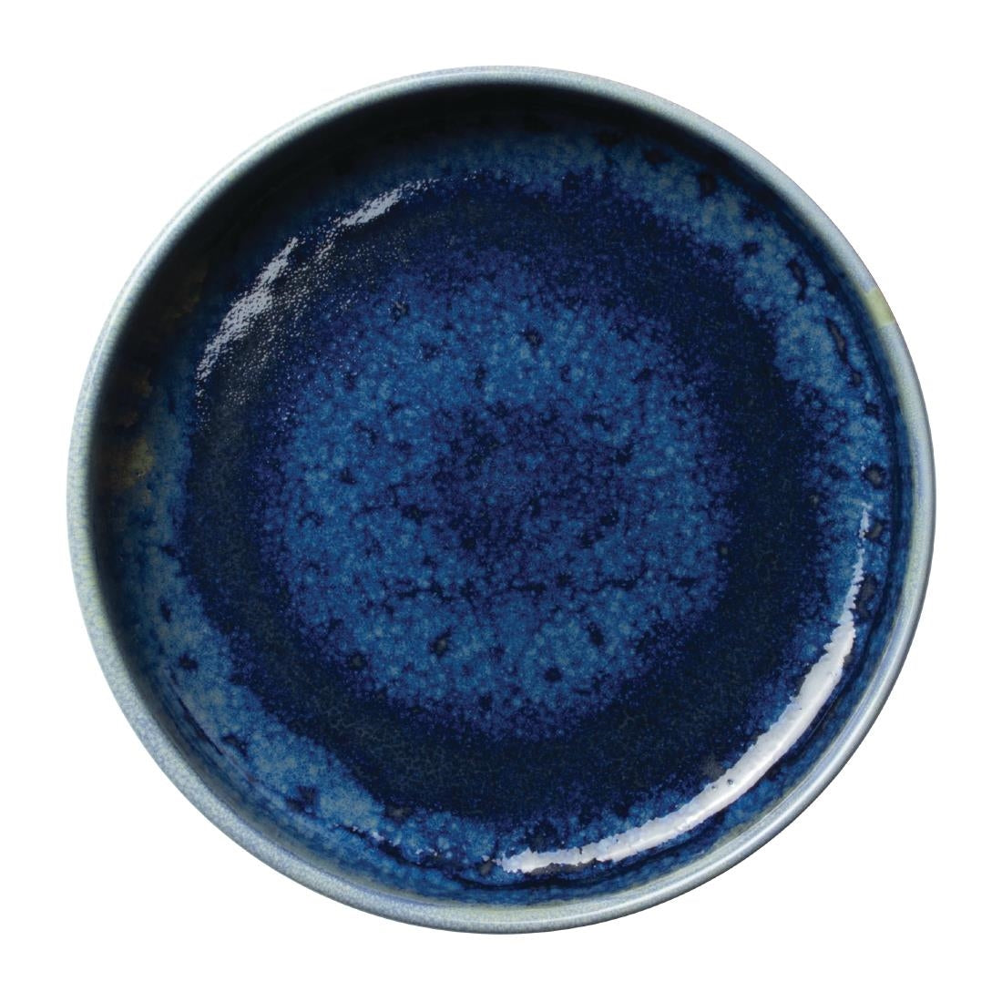 Steelite Aurora Vesuvius Round Stacking Trays Lapis 135mm (12 Pack)