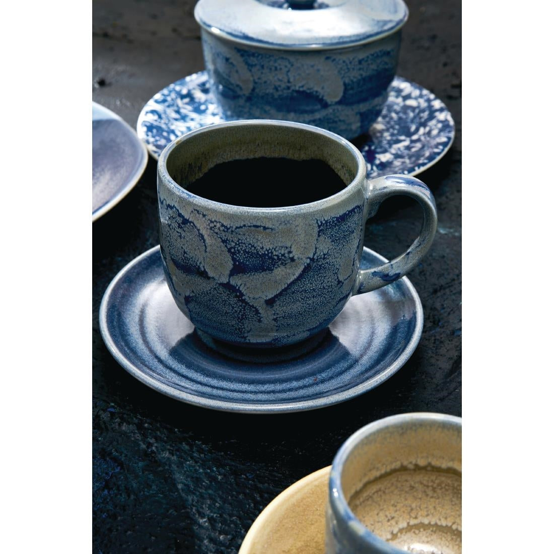 Steelite Aurora Vesuvius Lapis Cups 228ml 8oz (12 Pack)