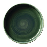 Steelite Aurora Vesuvius Burnt Emerald Round Stacking Trays 203mm (12 Pack)