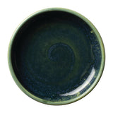 Steelite Aurora Vesuvius Burnt Emerald Round Stacking Trays 100mm (12 Pack)
