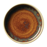 Steelite Aurora Vesuvius Amber Round Stacking Trays 165mm (12 Pack)