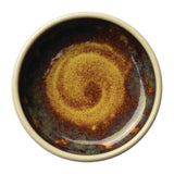 Steelite Aurora Vesuvius Amber Round Stacking Trays 75mm (12 Pack)