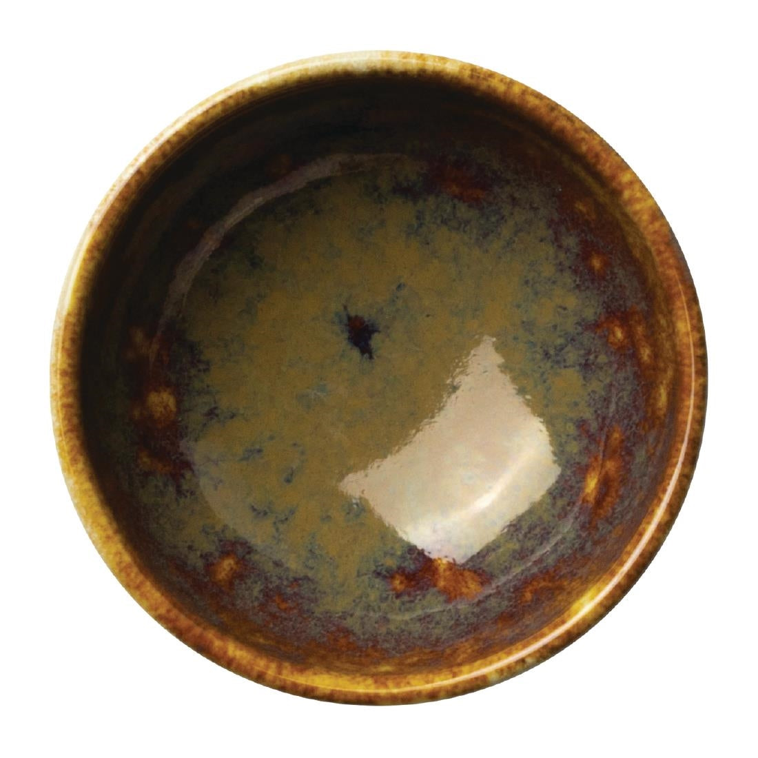 Steelite Aurora Vesuvius AmberTulip Bowls 70mm (12 Pack)