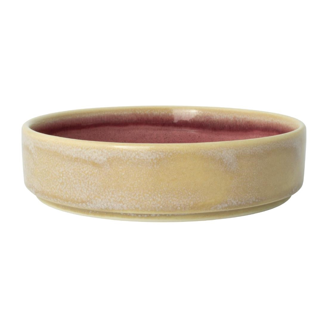 Steelite Aurora Vesuvius Rose Quartz Trays Round 165mm (12 Pack)