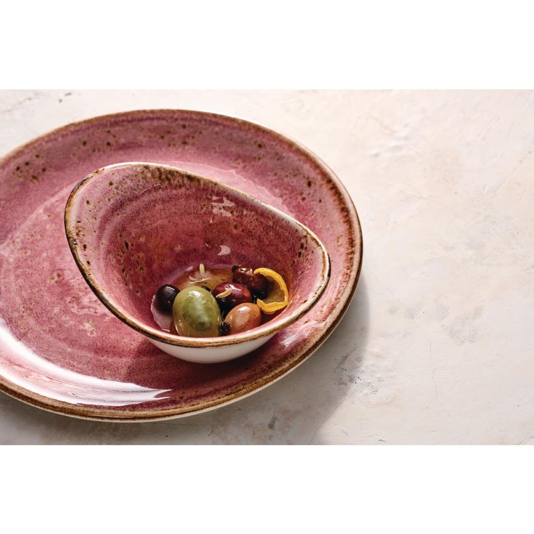 Steelite Craft Raspberry Bowls 178mm (12 Pack)