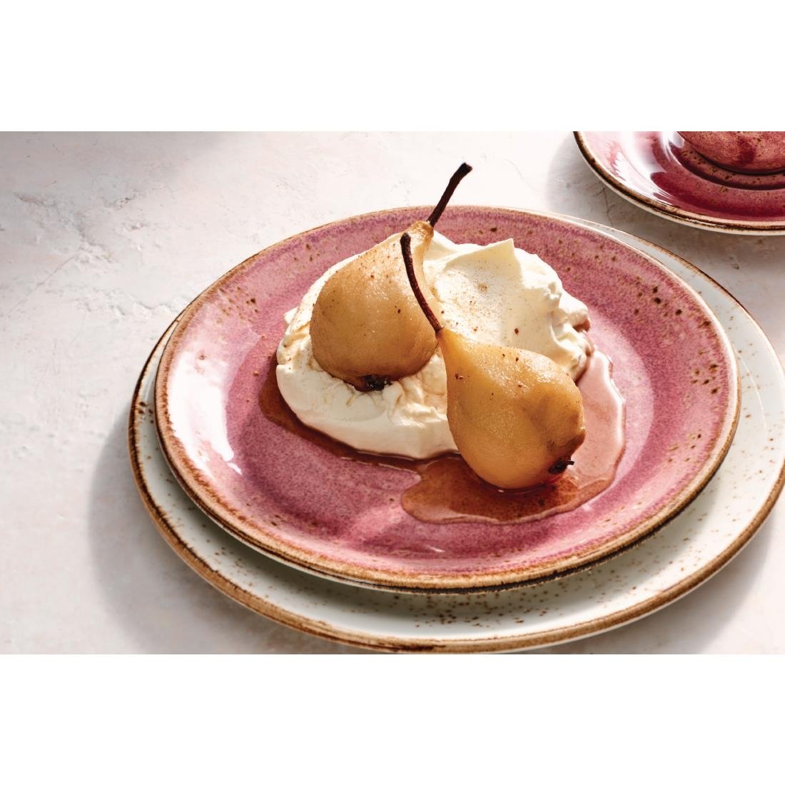 Steelite Craft Raspberry Plate Coupe 152.5mm (12 Pack)