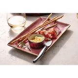Steelite Craft Raspberry Rectangle One 270 x 168mm (6 Pack)