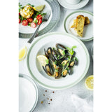 Steelite Bead Sage Pasta Plates 240mm (12 Pack)