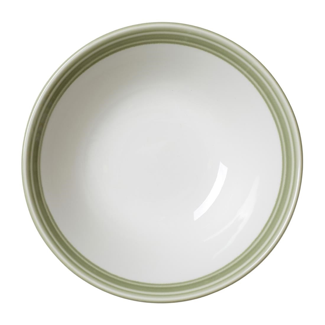 Steelite Bead Sage Oatmeal Bowls 165mm (12 Pack)