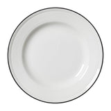 Steelite Bead Black Band Plates 203mm (12 Pack)