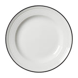 Steelite Bead Black Band Plates 165mm (12 Pack)