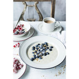 Steelite Bead Black Band Coupe Bowls 252mm (12 Pack)