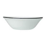 Steelite Bead Black Band Oatmeal Bowls 165mm (12 Pack)