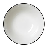 Steelite Bead Black Band Oatmeal Bowls 165mm (12 Pack)