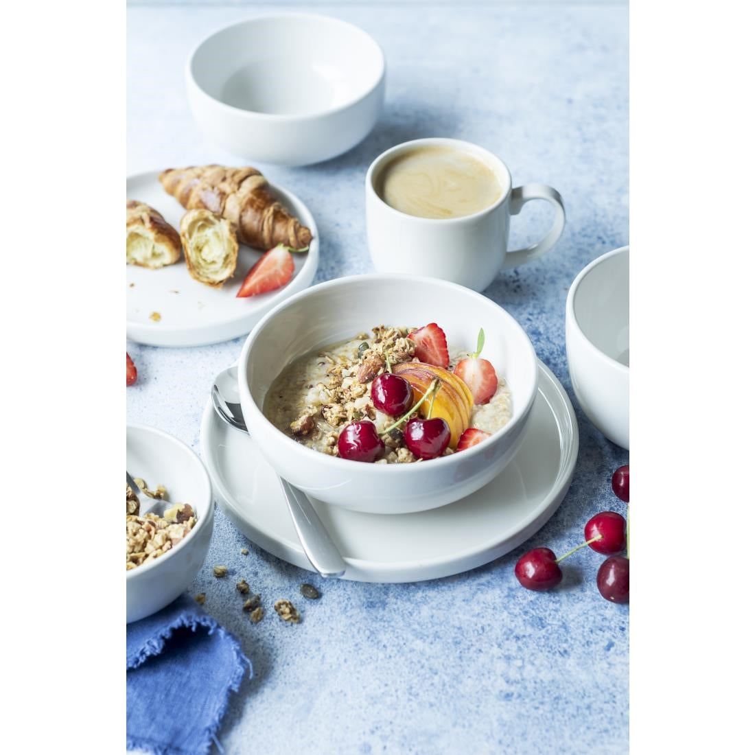 Steelite Taste Bowls White 110mm (12 Pack)