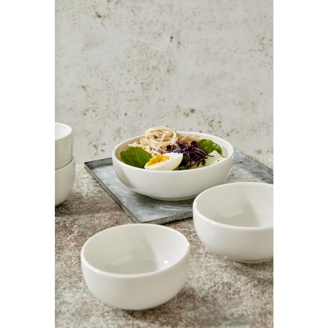 Steelite Taste Bowls White 110mm (12 Pack)