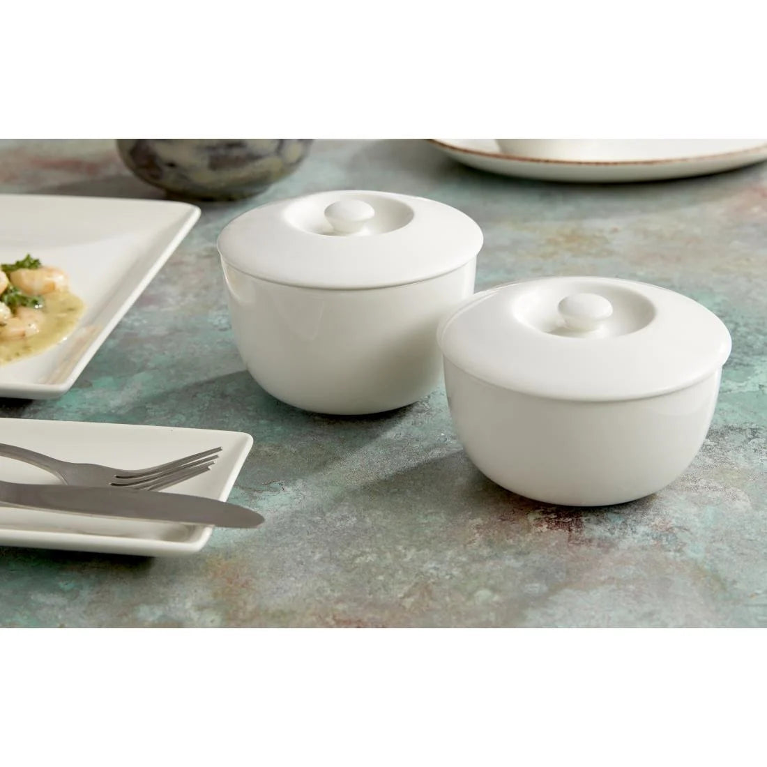 Steelite Taste Bowls White 110mm (12 Pack)