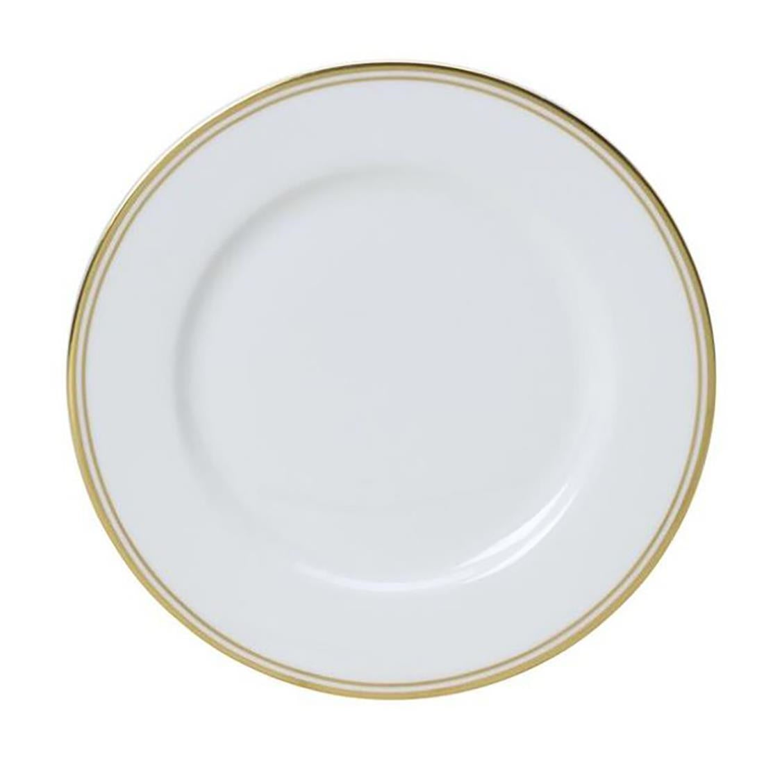 William Edwards Burnished Gold Plates 168mm (12 Pack)