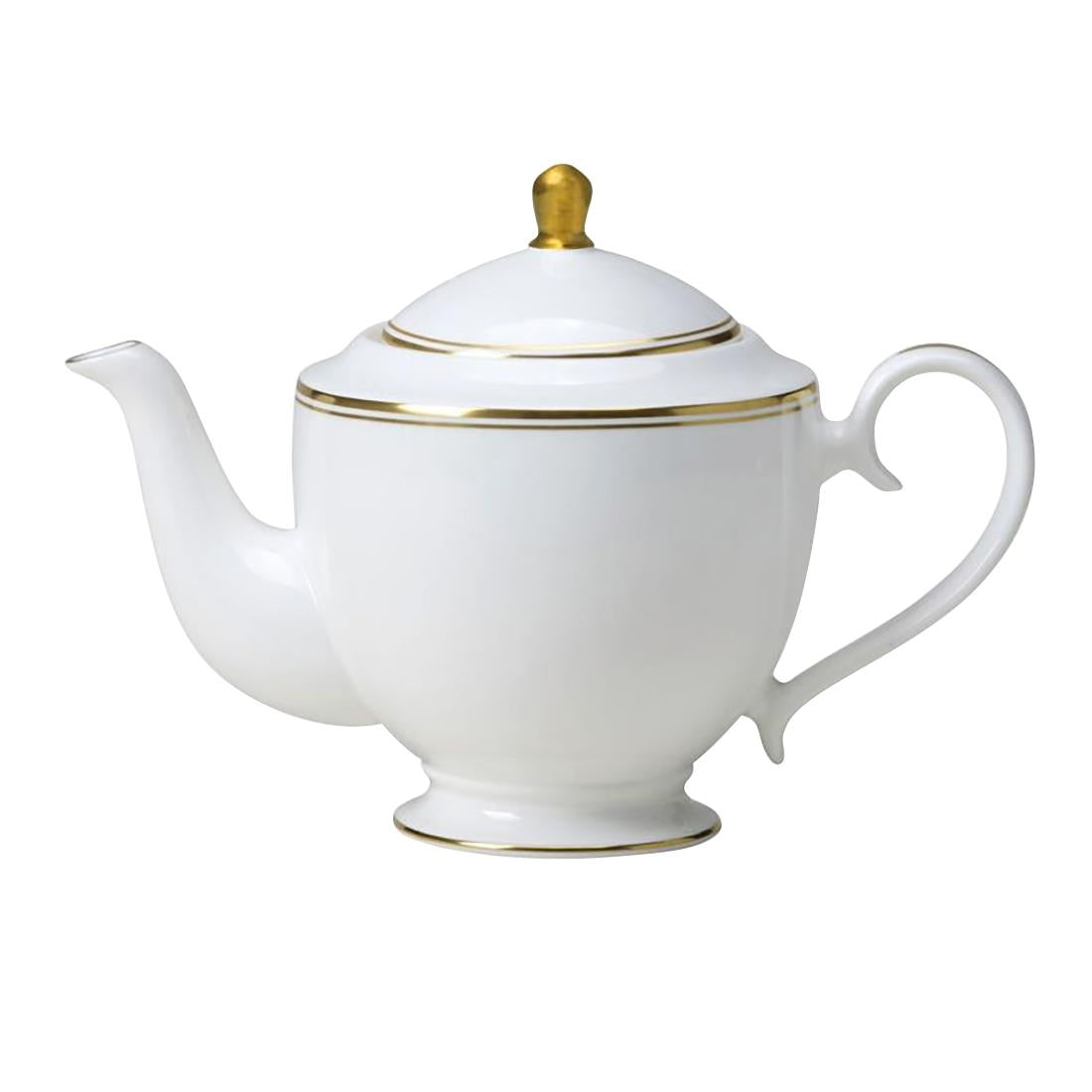 William Edwards Burnished Gold Classic Four-Cups Teapots 800ml (6 Pack)