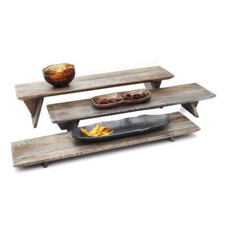 DWH Fusion Buffet System Three Piece Riser Set Ash Grey 584mm