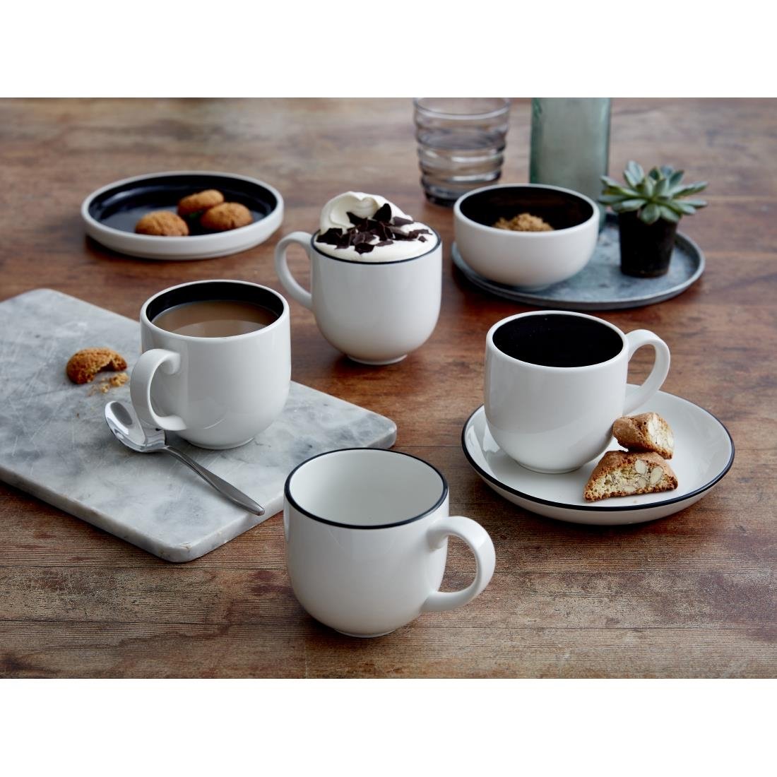 Steelite Nyx Stacking Plates 165mm (12 Pack)