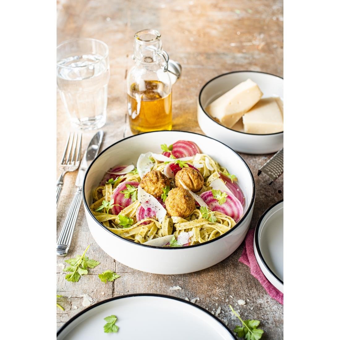 Steelite Asteria Trays Round Stkg 165mm (12 Pack)(Direct Pack)