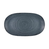 Steelite Creations Pompeii Slate Platter 355.6x203.2mm (12 Pack)(Direct Pack)