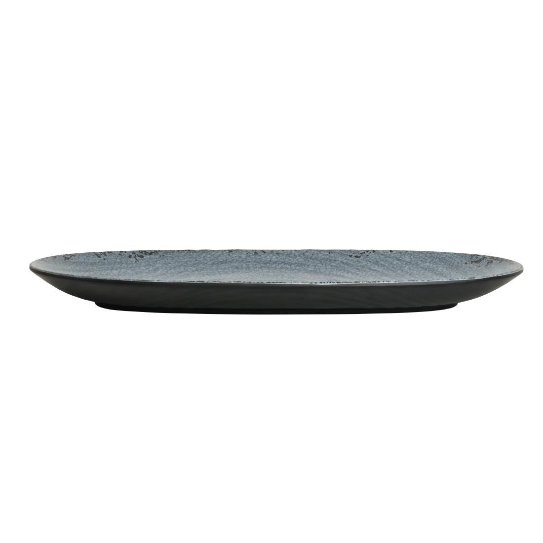 Steelite Creations Pompeii Slate Platter 355.6x203.2mm (12 Pack)(Direct Pack)
