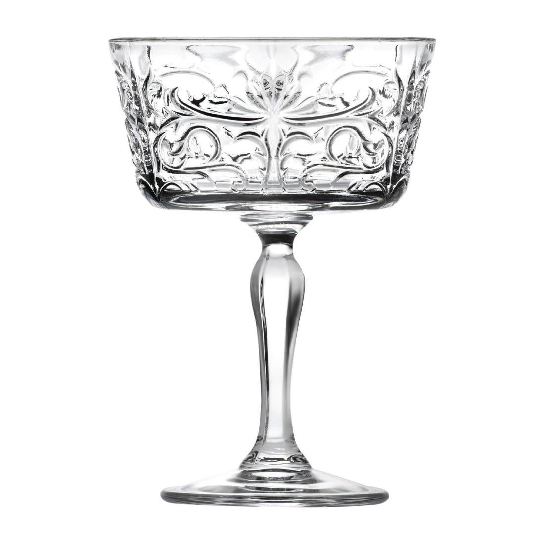 RCR Cristalleria Tattoo Champagne Saucer 268ml (12 Pack)