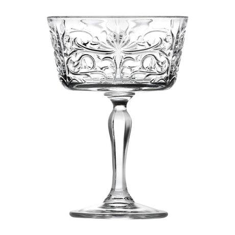 RCR Cristalleria Tattoo Champagne Saucer 268ml (12 Pack)