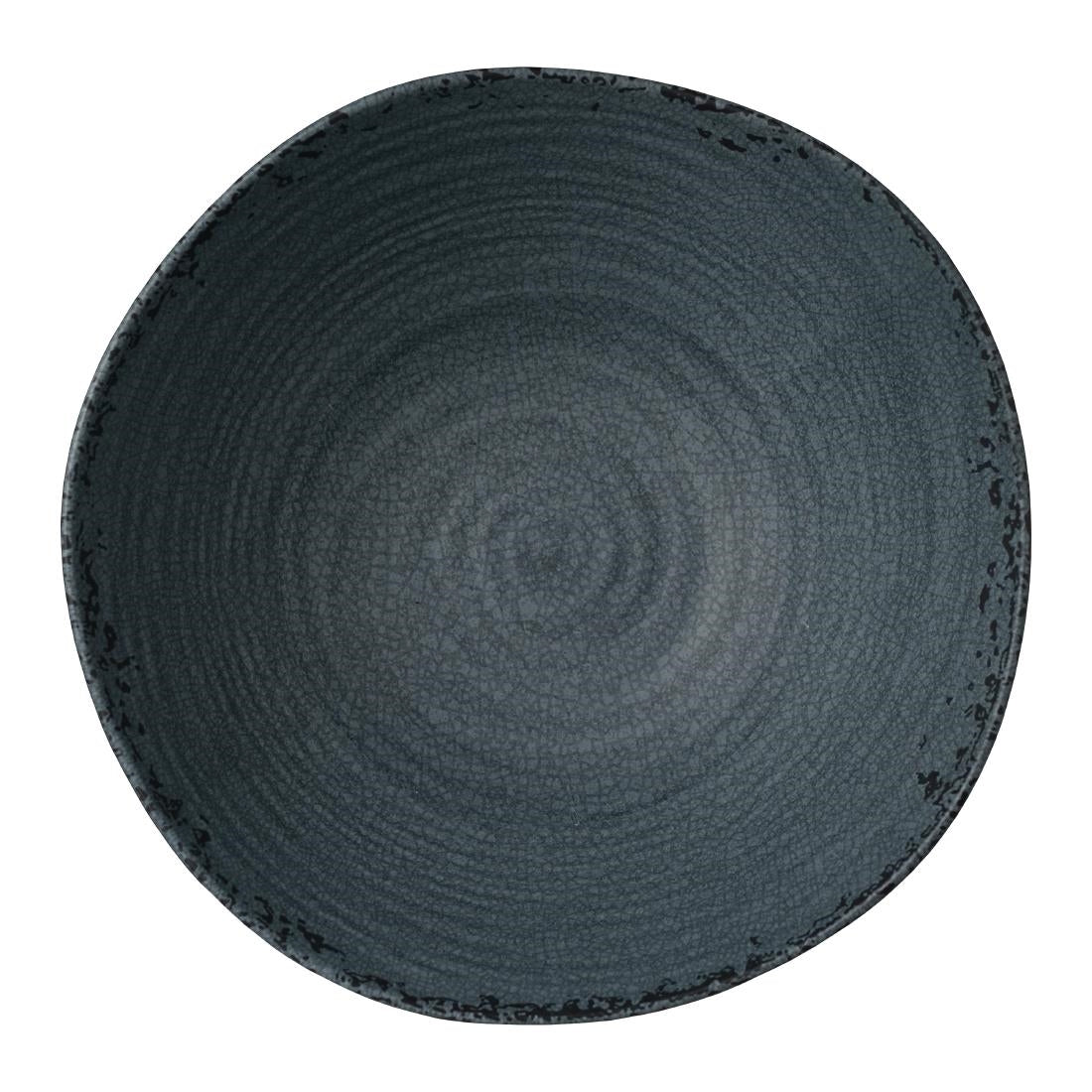 Steelite Pompeii Slate Large Round Bowls 356x 149mm (2 Pack)