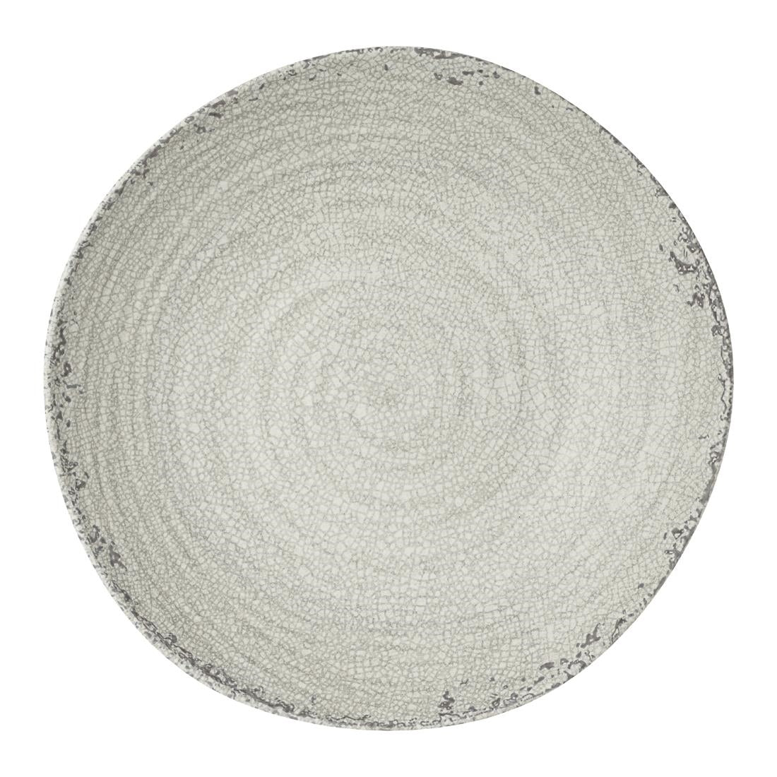 Steelite Pompeii Stone Large Shallow Round Bowls 359x 67mm (4 Pack)