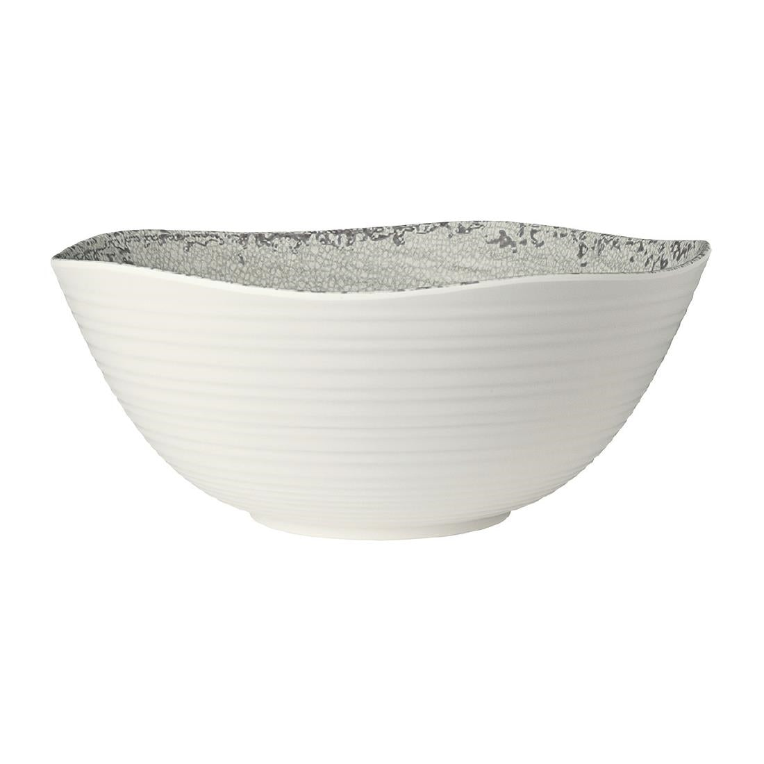 Steelite Pompeii Stone Large Round Bowls 356x 149mm (2 Pack)