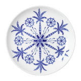William Edwards Sultan's Garden Blue Butter Dishes Coupe 110mm (24 Pack)
