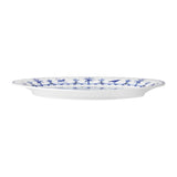 William Edwards Sultan's Garden Blue Oval Trays Misc 350mm (6 Pack)